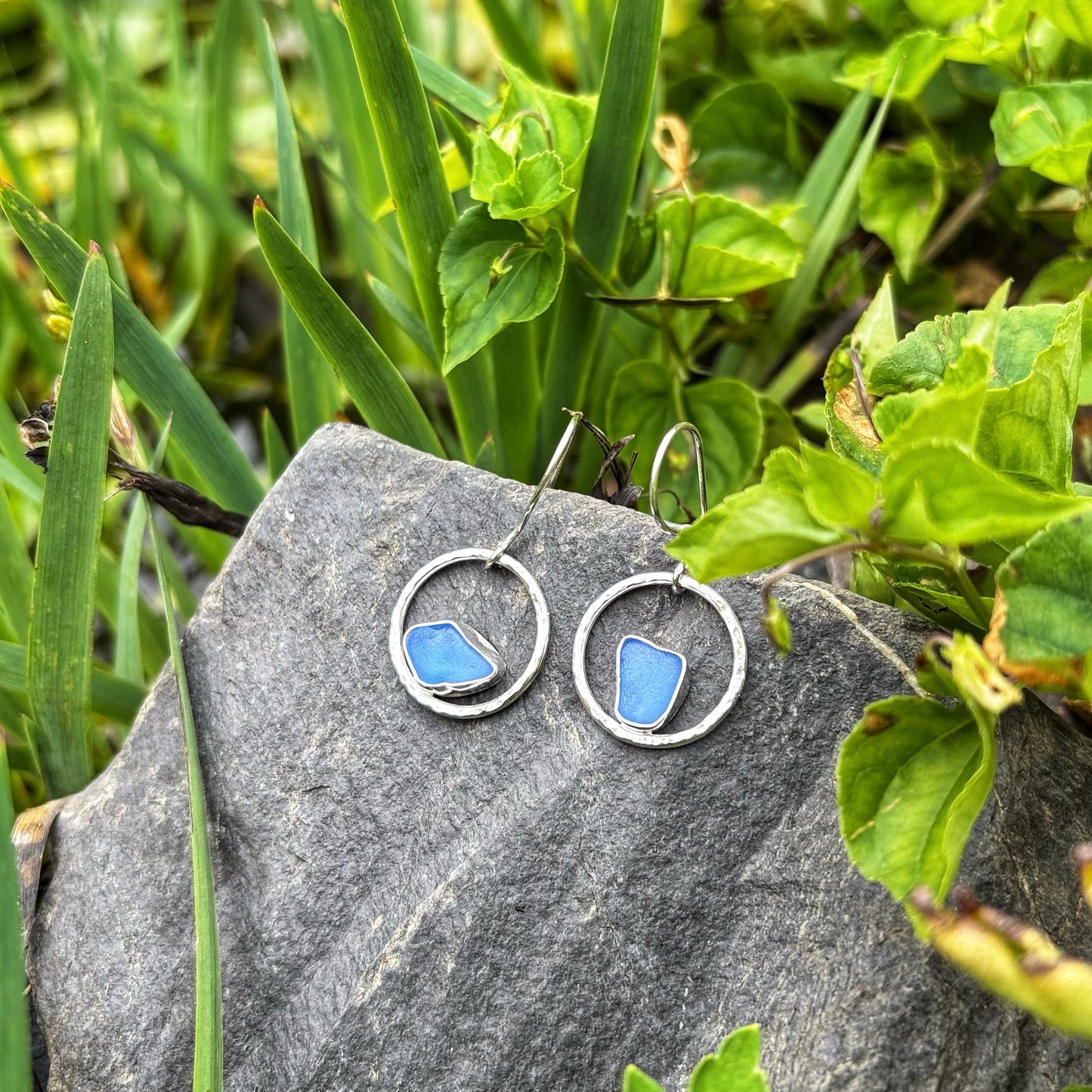 Cornflower Seas Earrings