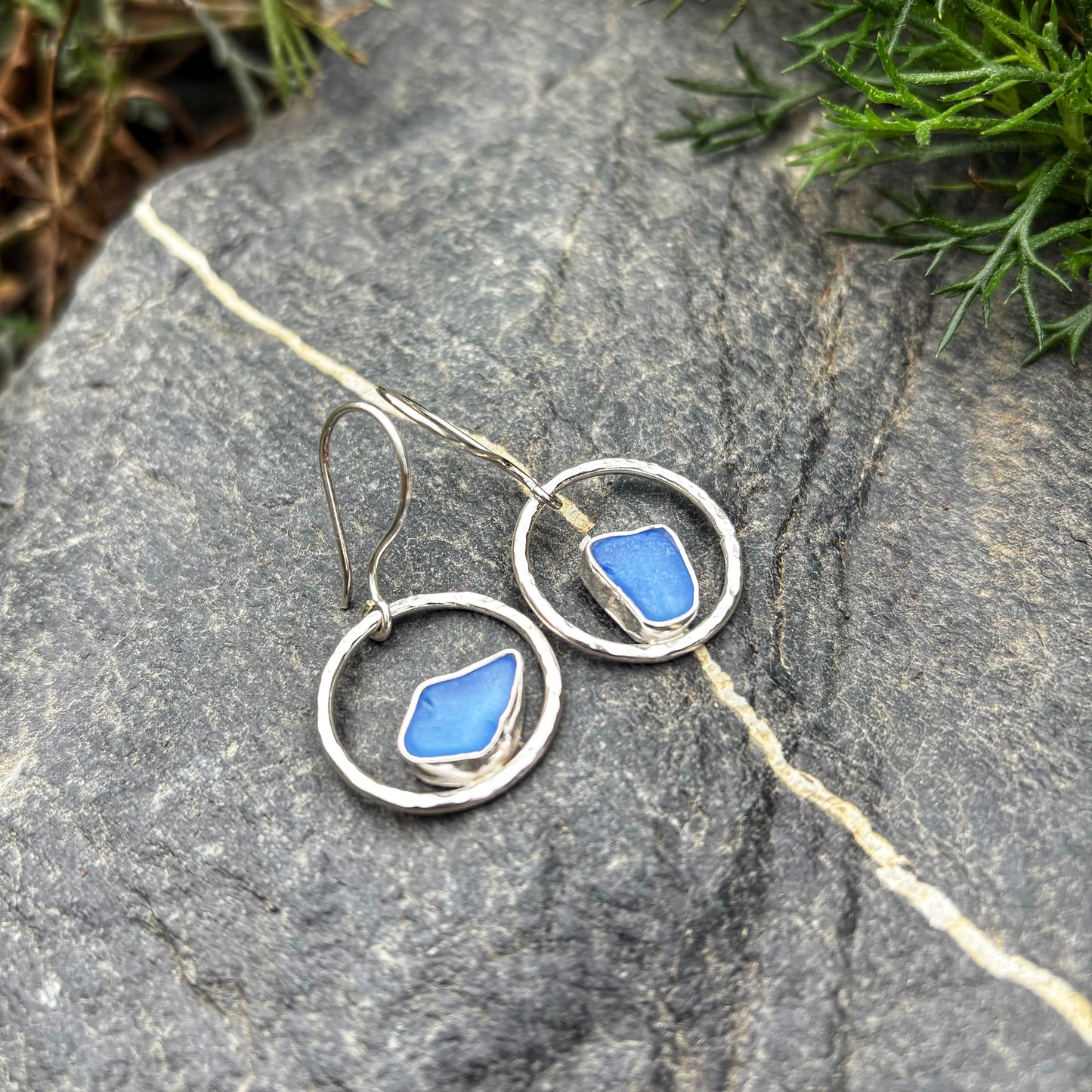 Cornflower Seas Earrings
