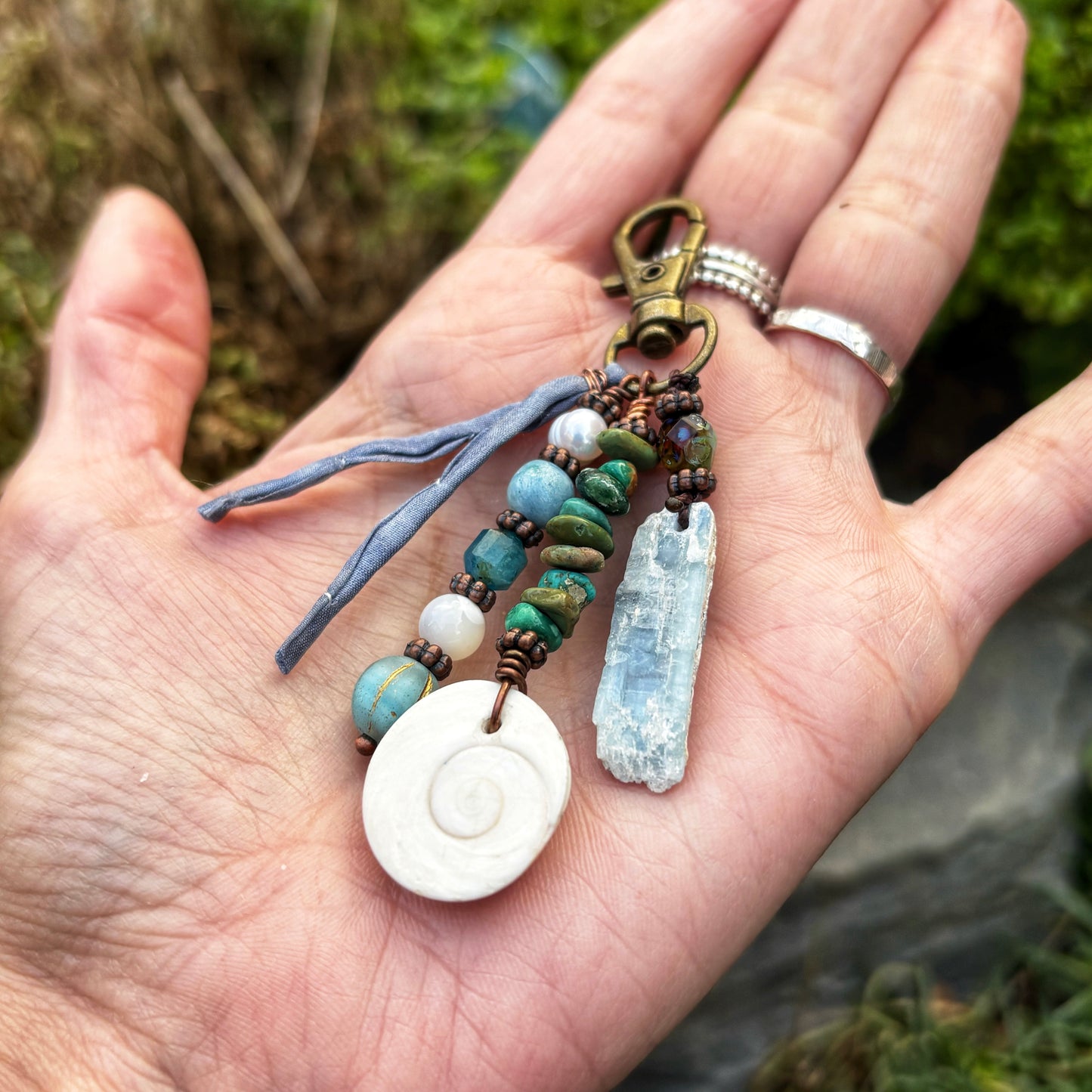 Shiva Shell Handbag Charm