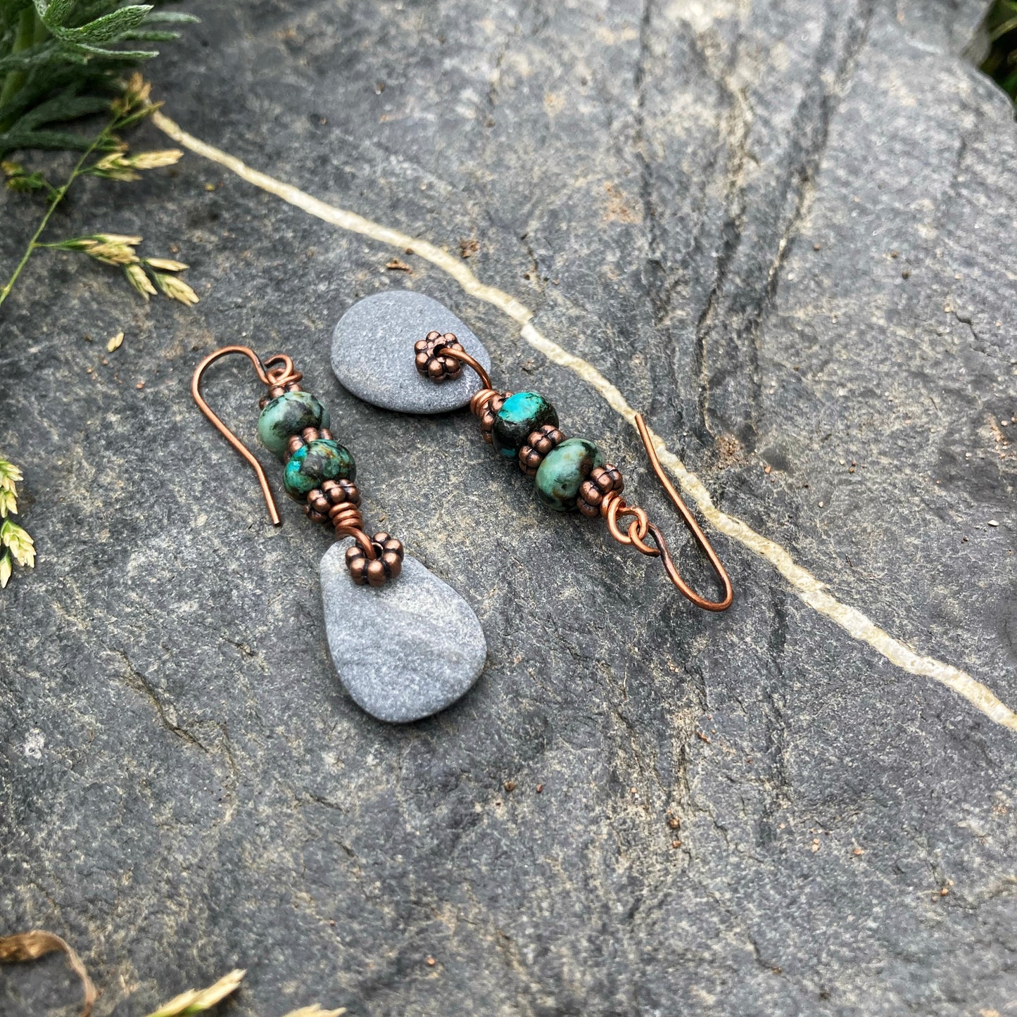 Beach Slate Earrings