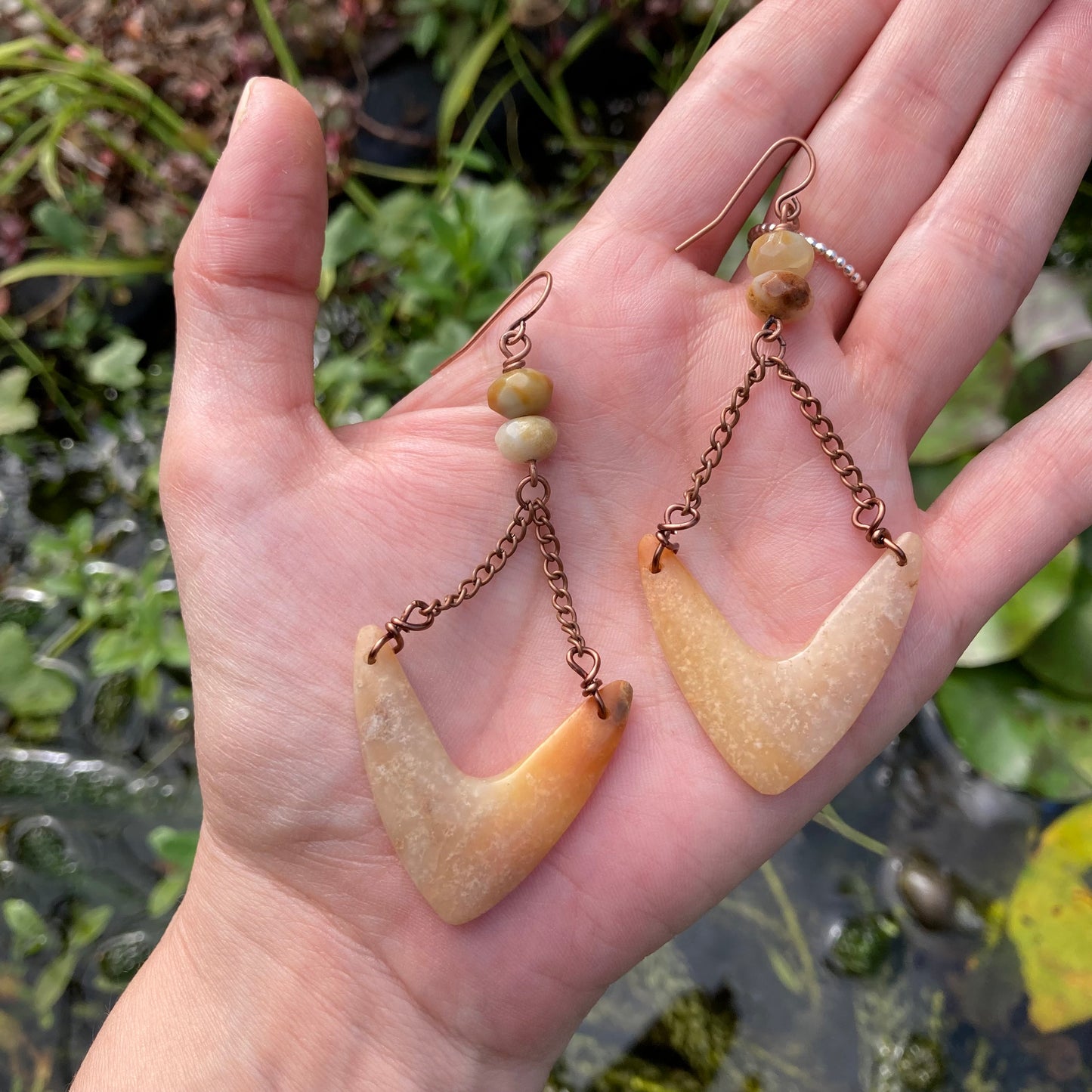 Autumn Amazonite Earrings