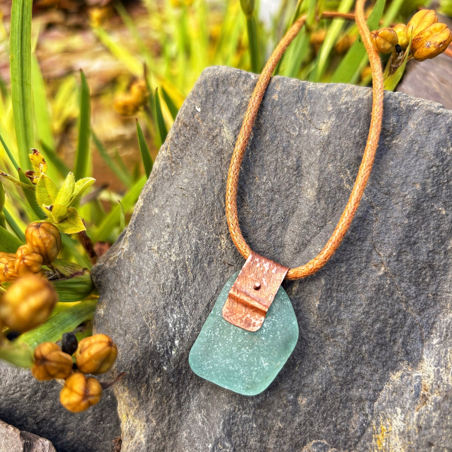 Turquoise Mermaid Treasure Necklace