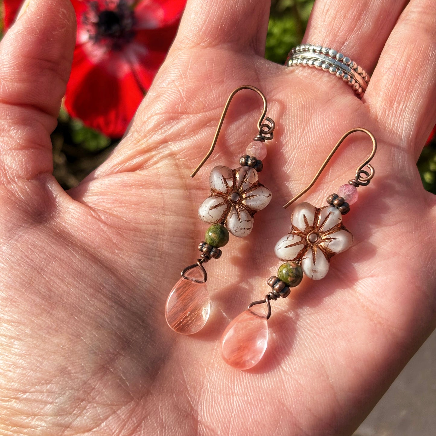 Cherry Meadow Earrings