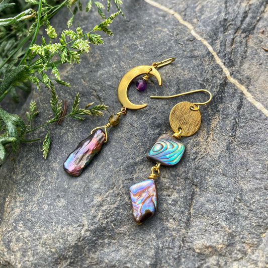 Moonlit Shell Earrings