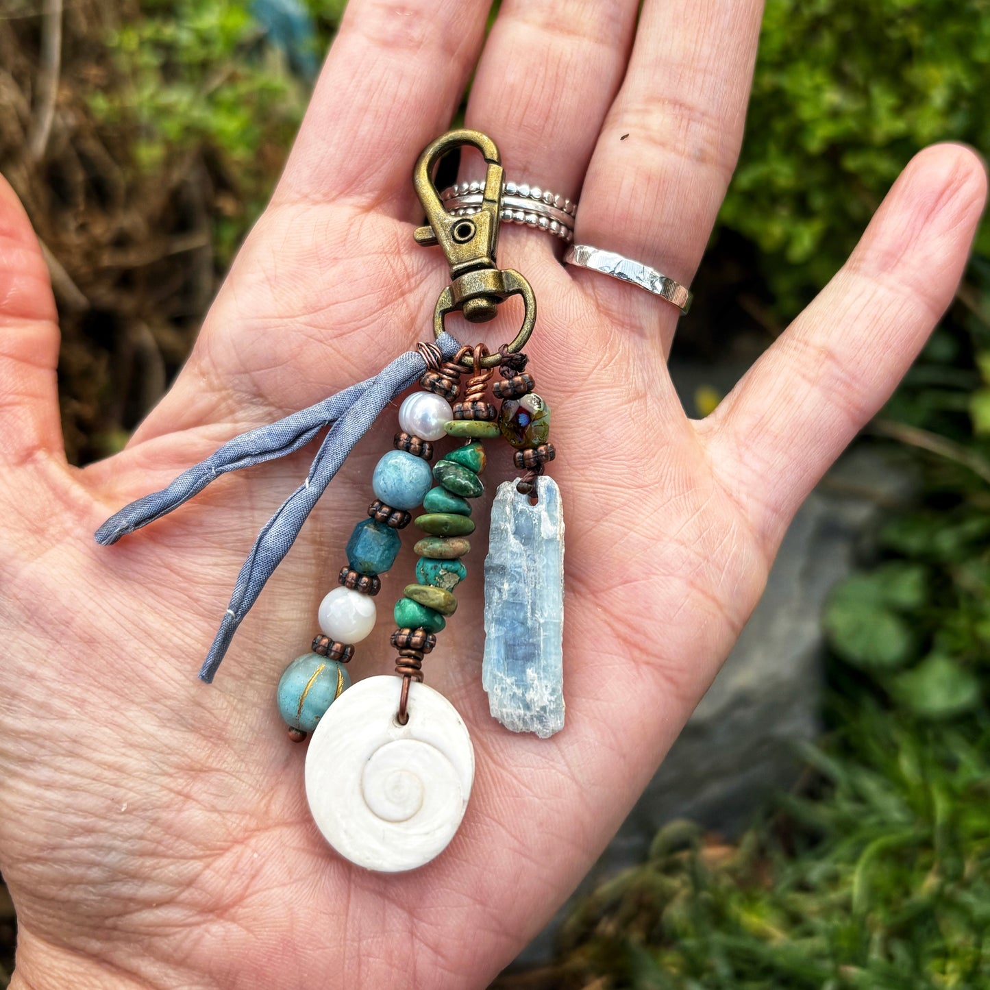 Shiva Shell Handbag Charm