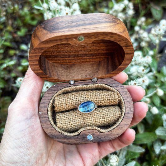 Blue Kyanite Ring