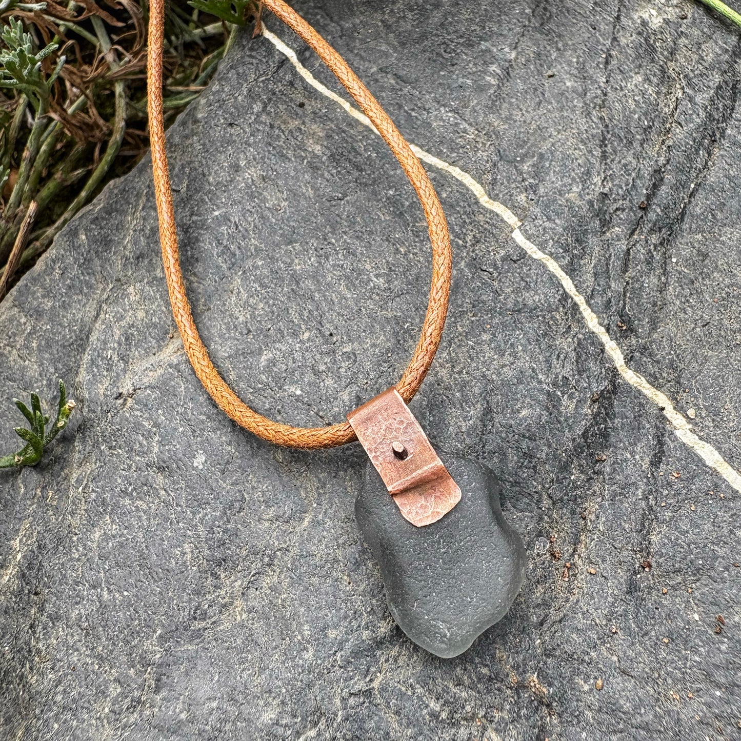 Grey Mermaid Treasure Necklace