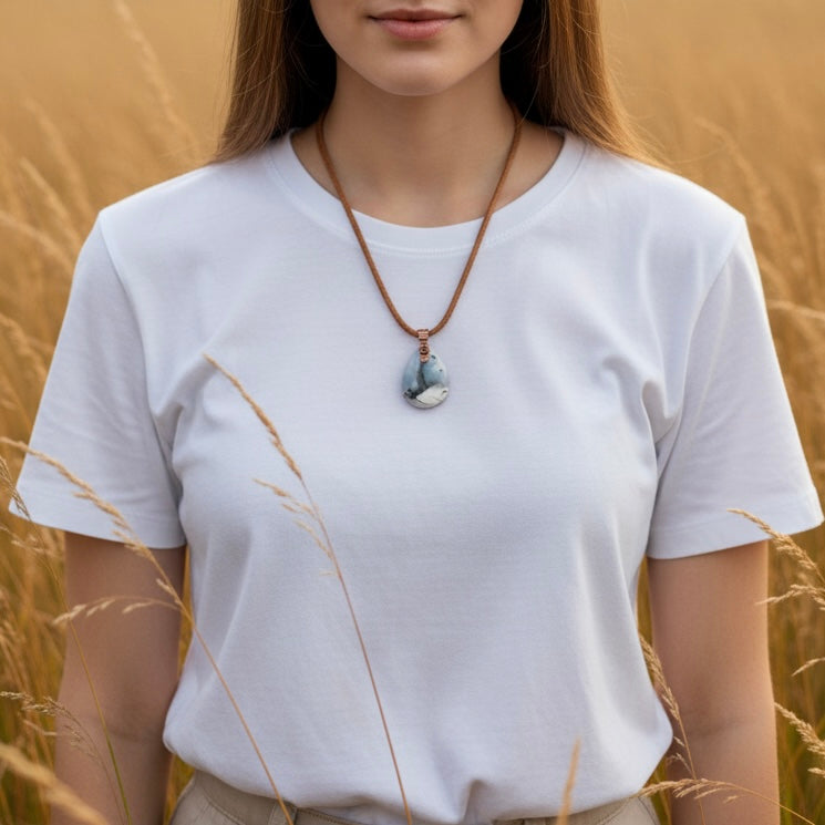 Dendritic Agate Necklace