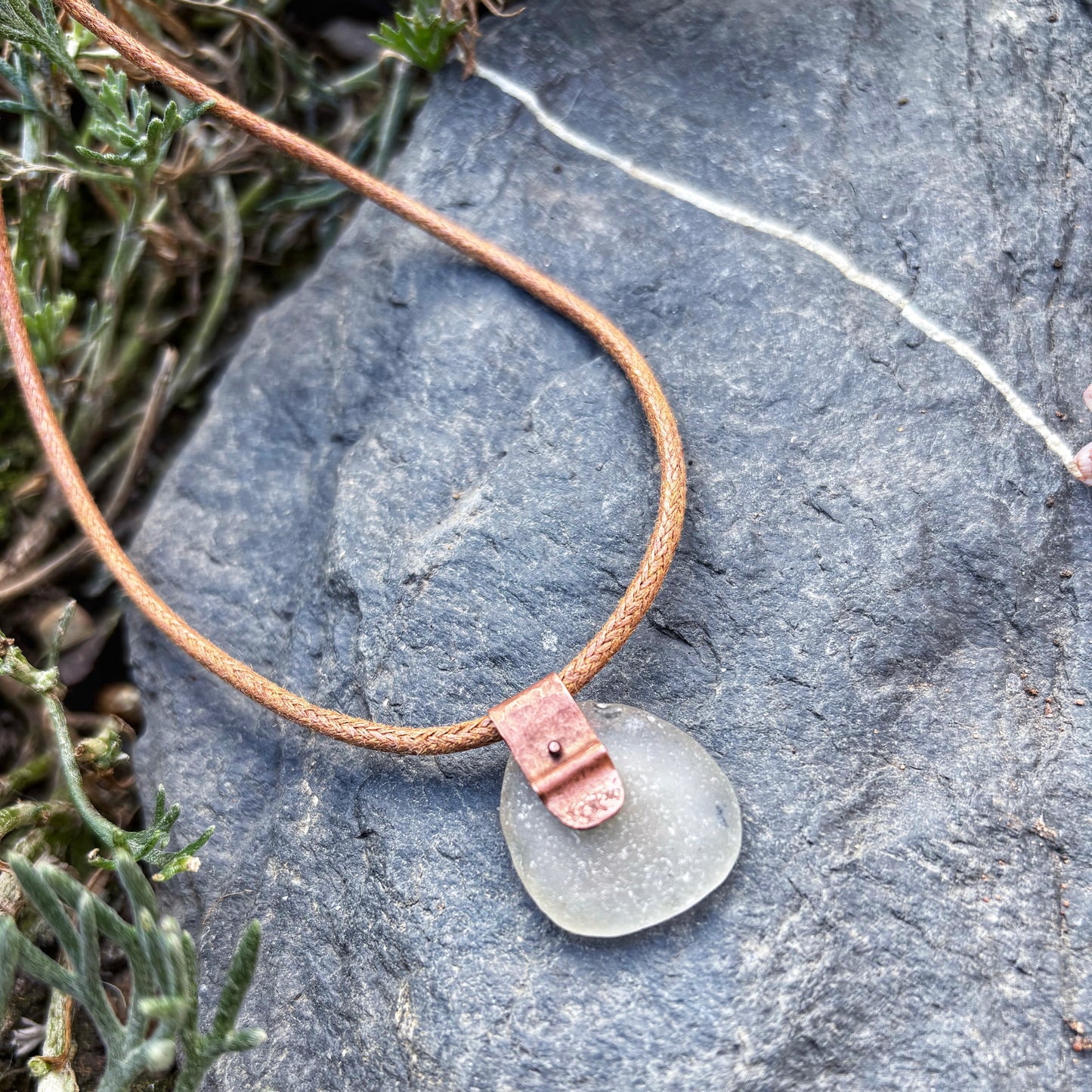 White Mermaid Treasure Necklace