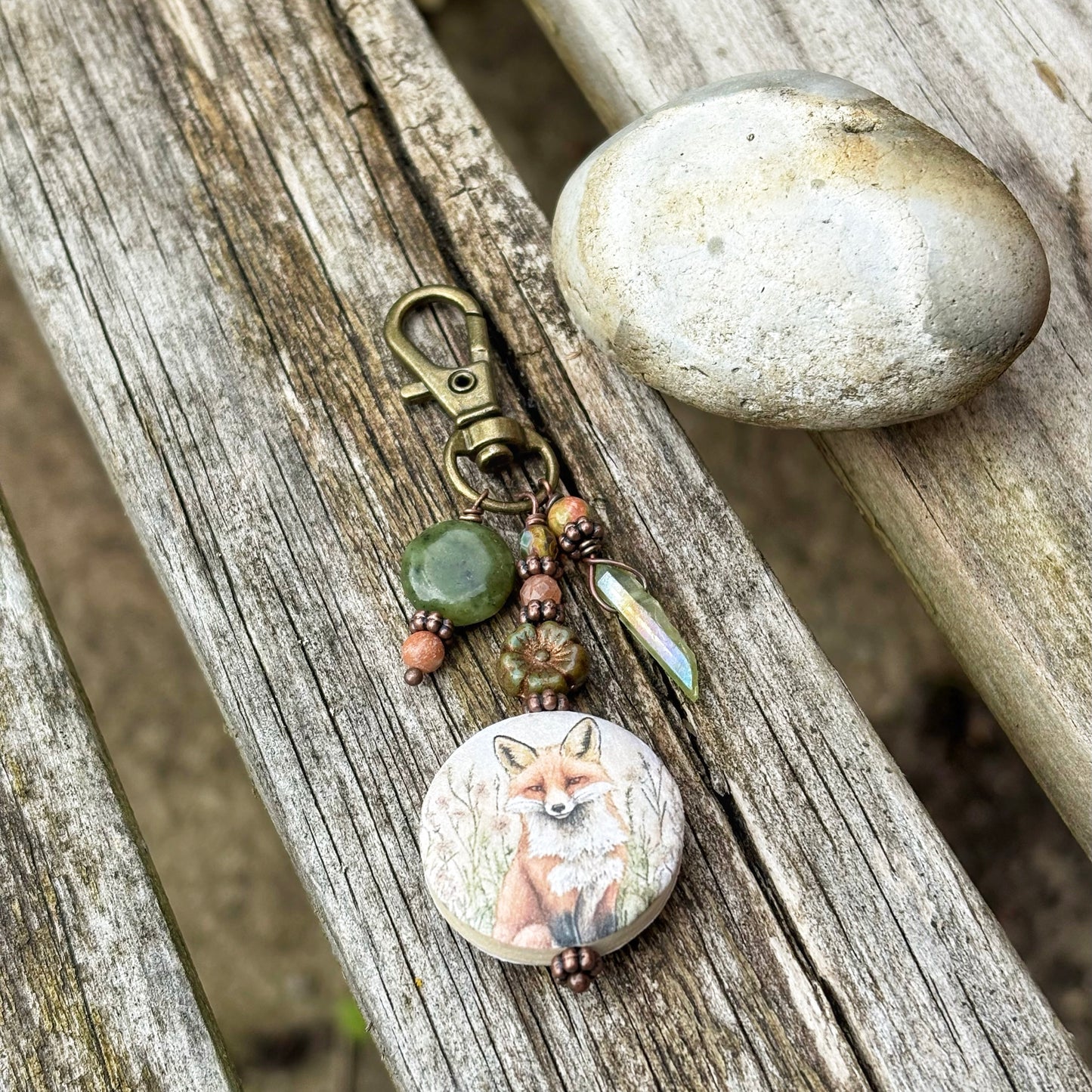 Fox Bag Charm