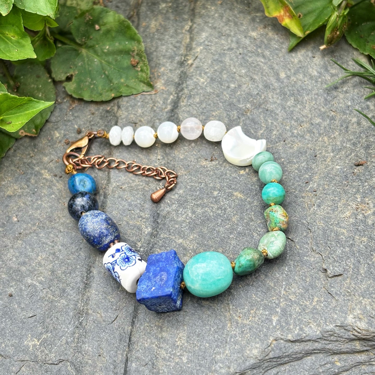 Blue Moon Crystal Bracelet