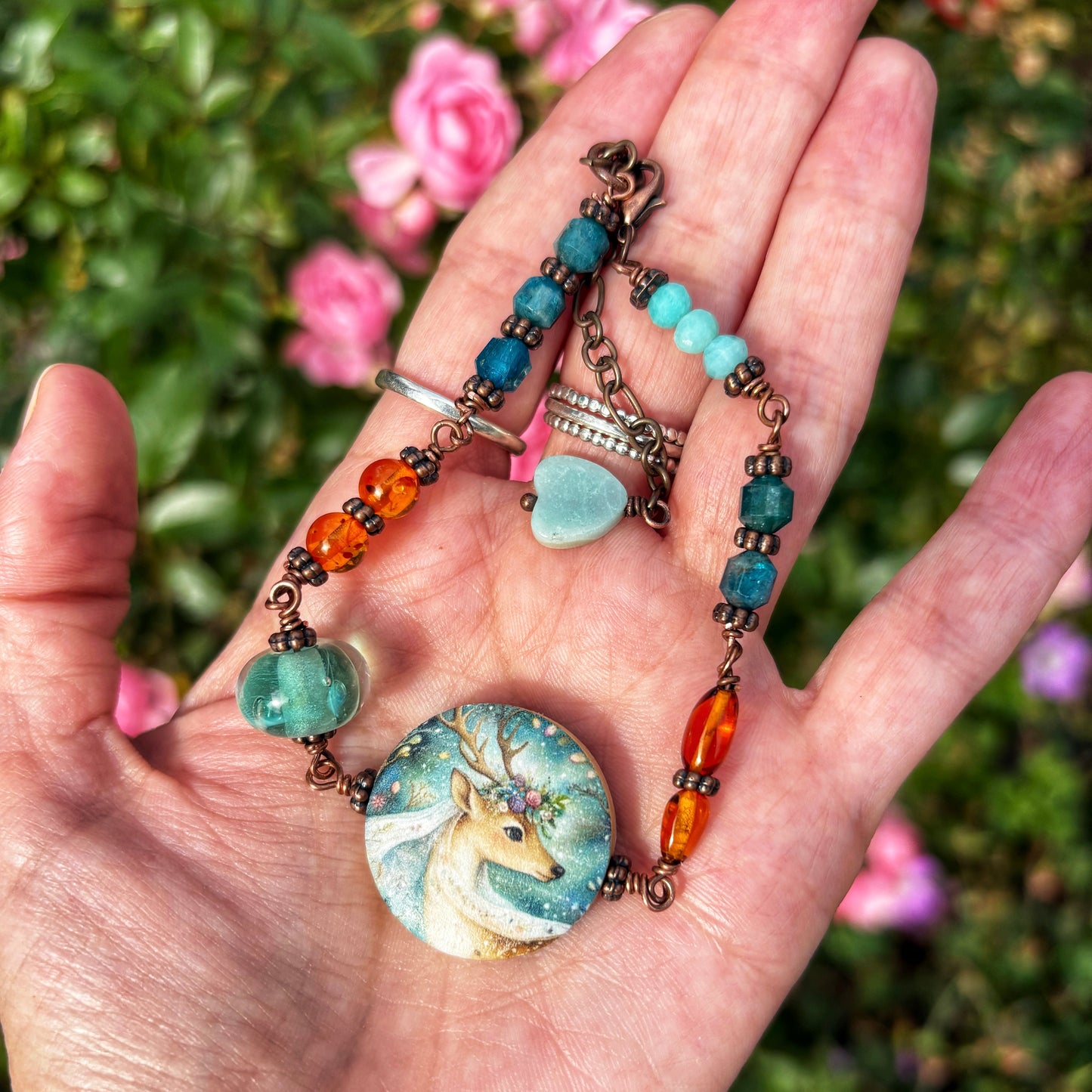 Autumn Stag Bracelet