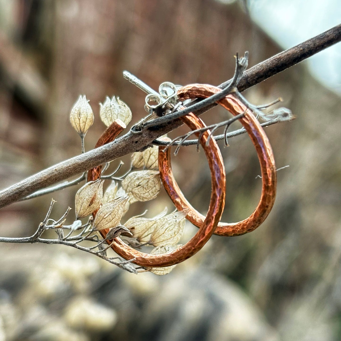 Rivers Bend Hoop Earrings