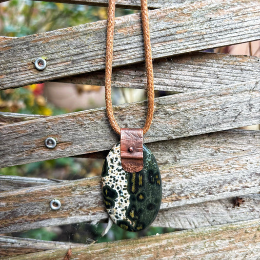 Green Ocean Jasper Necklace