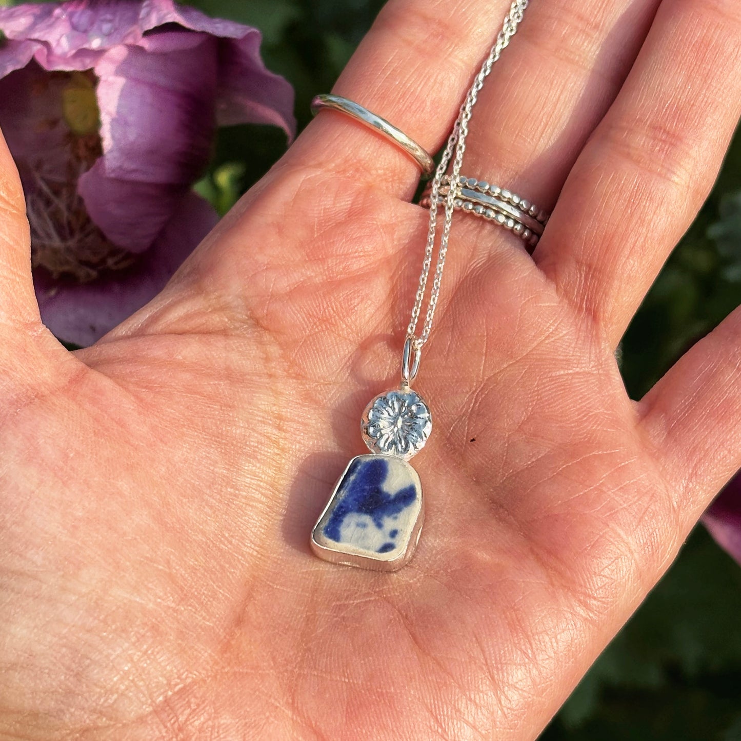 Poppies by the Sea Necklaces