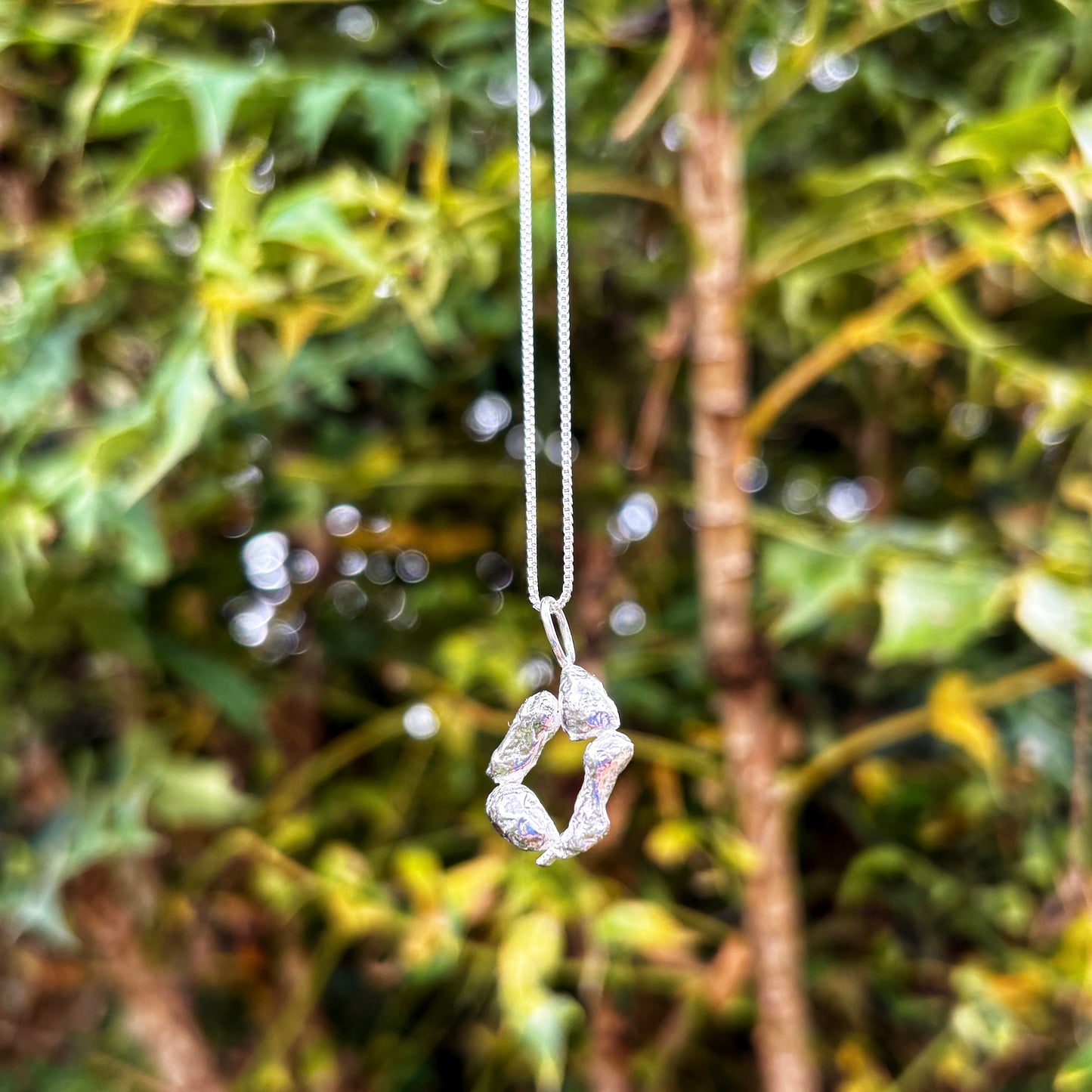 Tide Woven Silver Necklaces