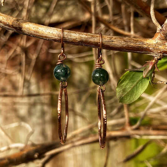 Moss Ember Earrings
