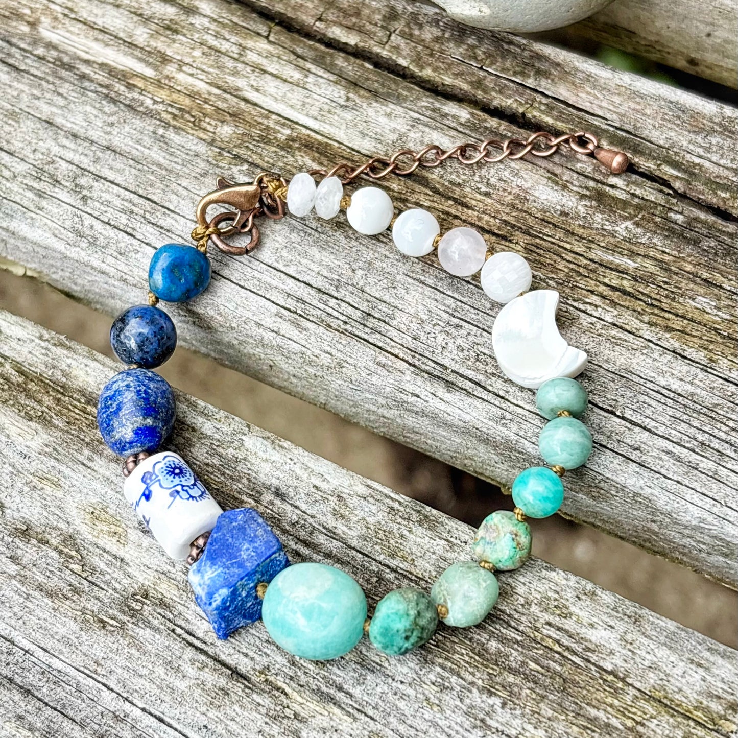 Blue Moon Crystal Bracelet