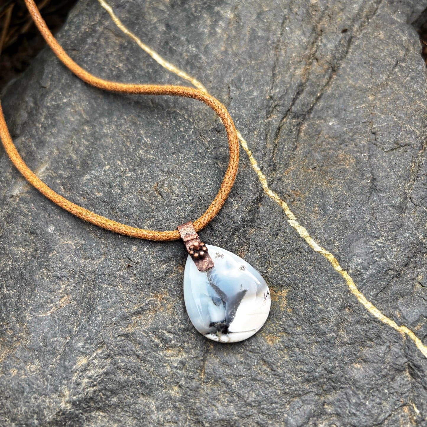 Dendritic Agate Necklace