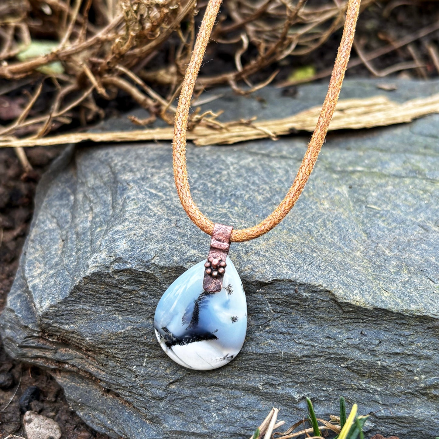 Dendritic Agate Necklace