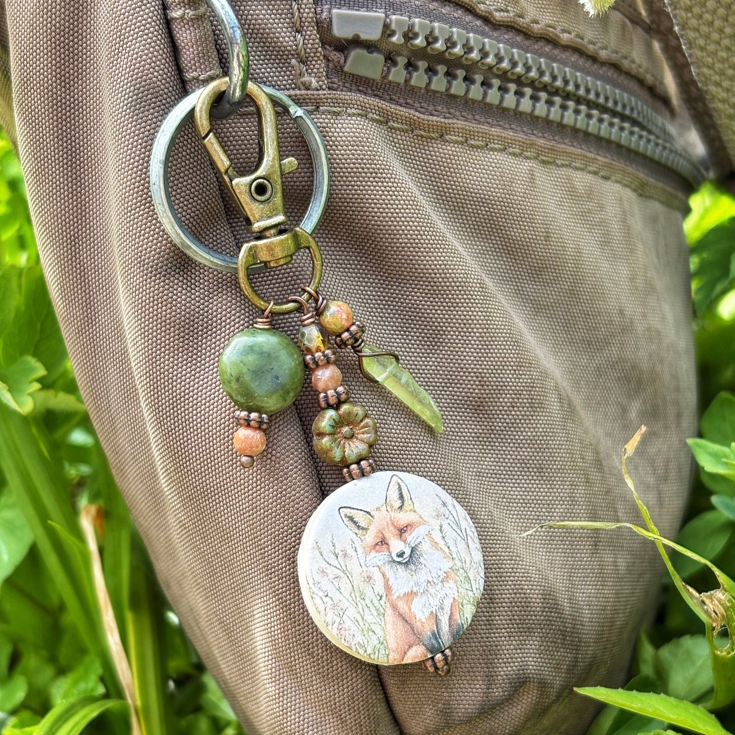 Fox Bag Charm