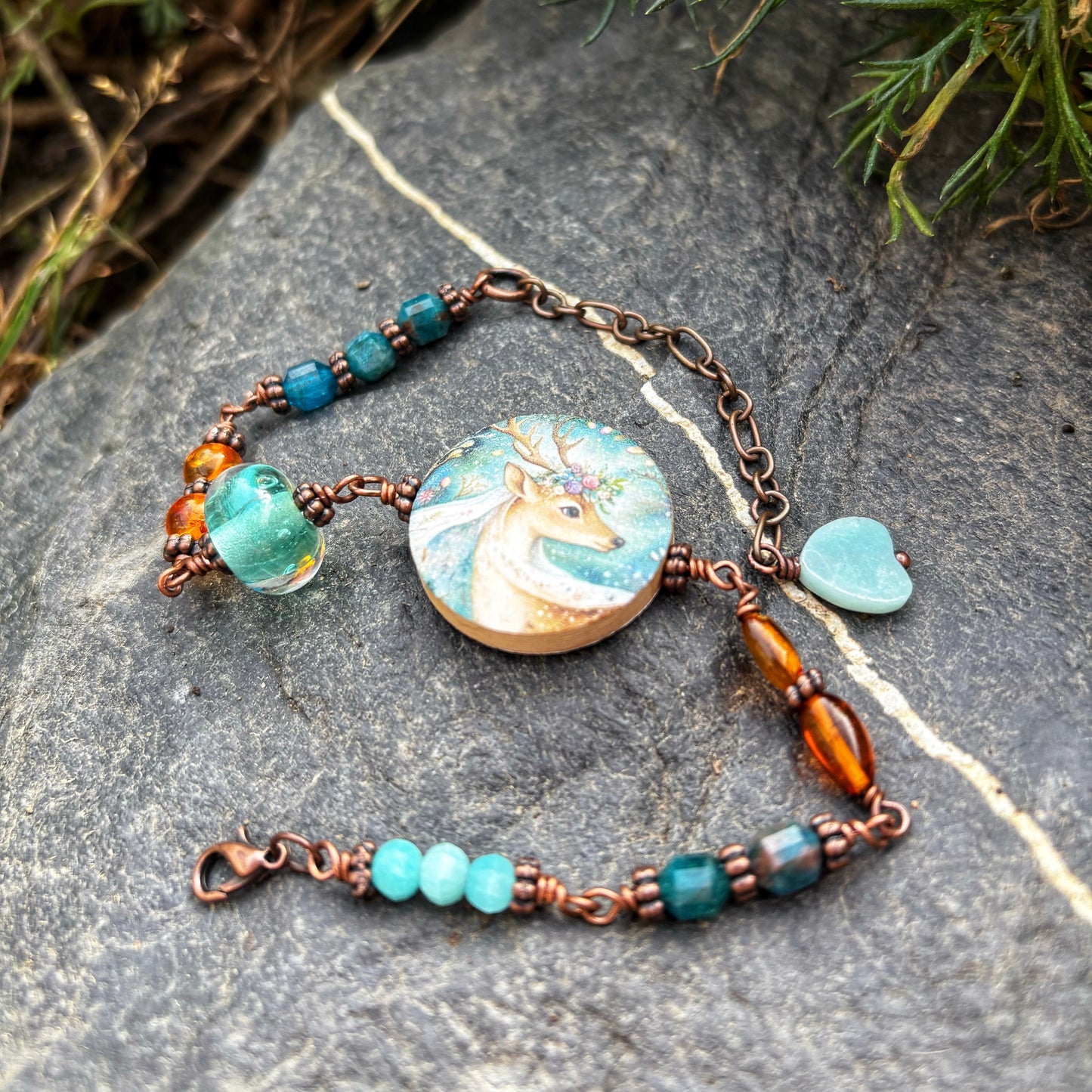 Autumn Stag Bracelet