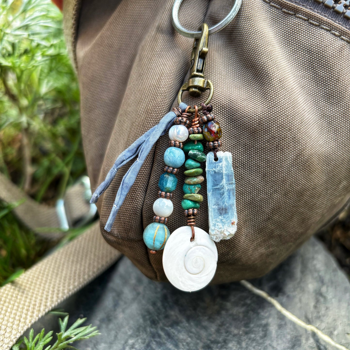 Shiva Shell Handbag Charm