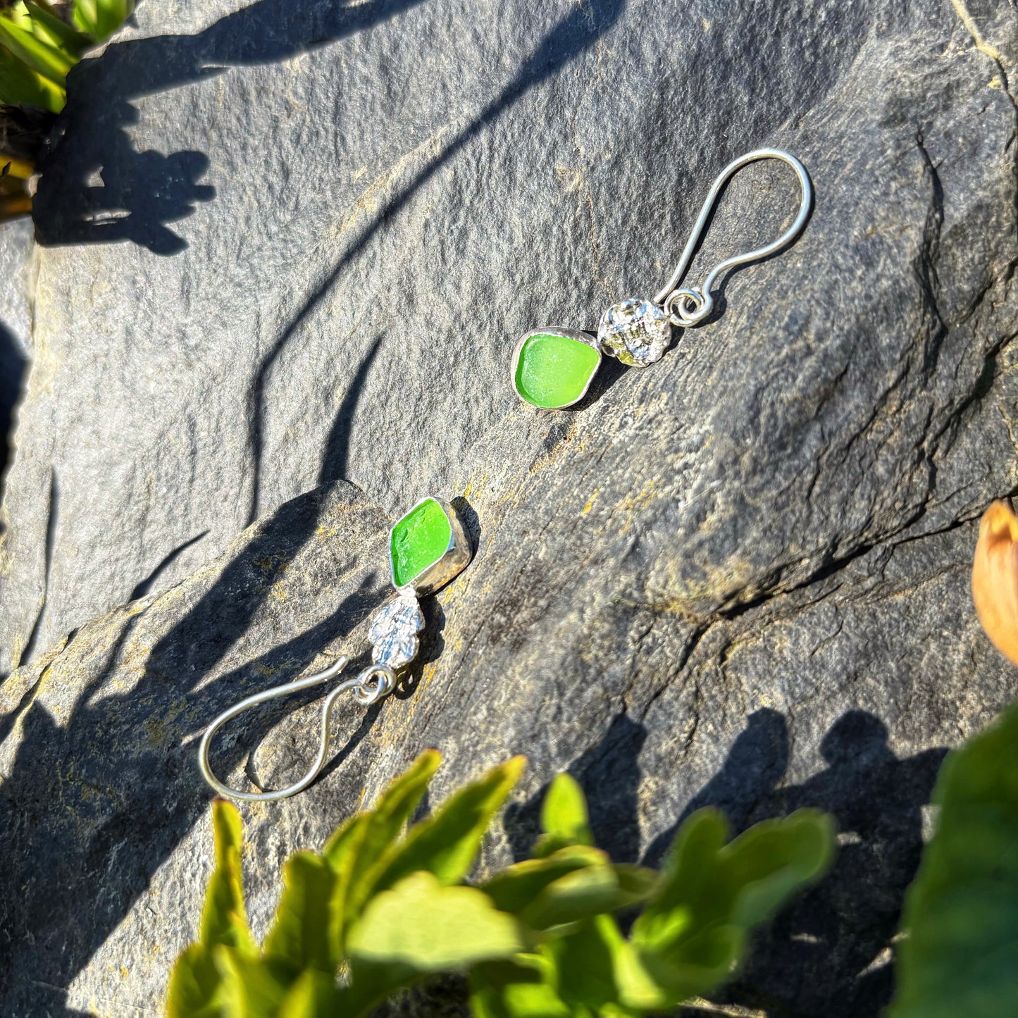 Emerald Tides Earrings