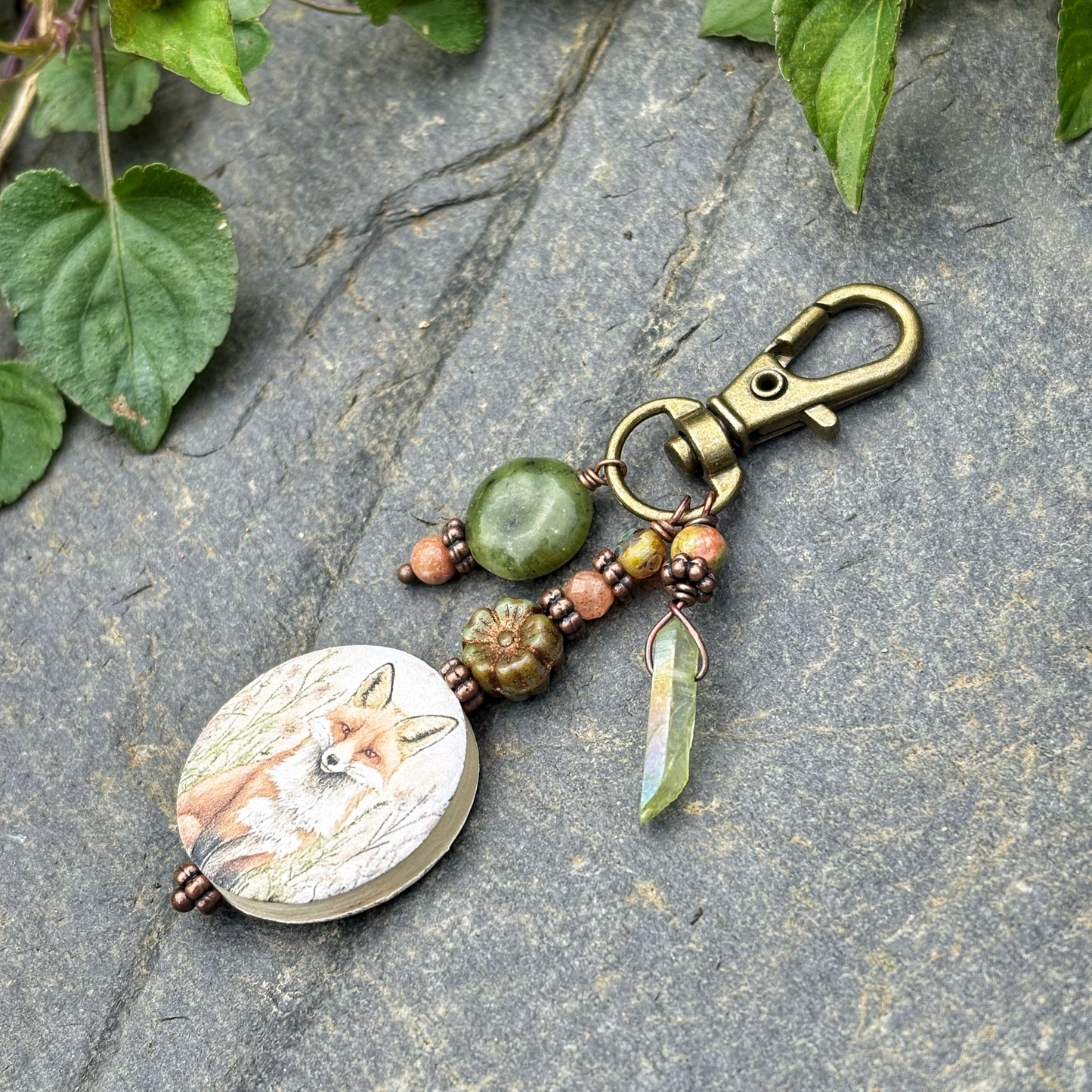 Fox Bag Charm