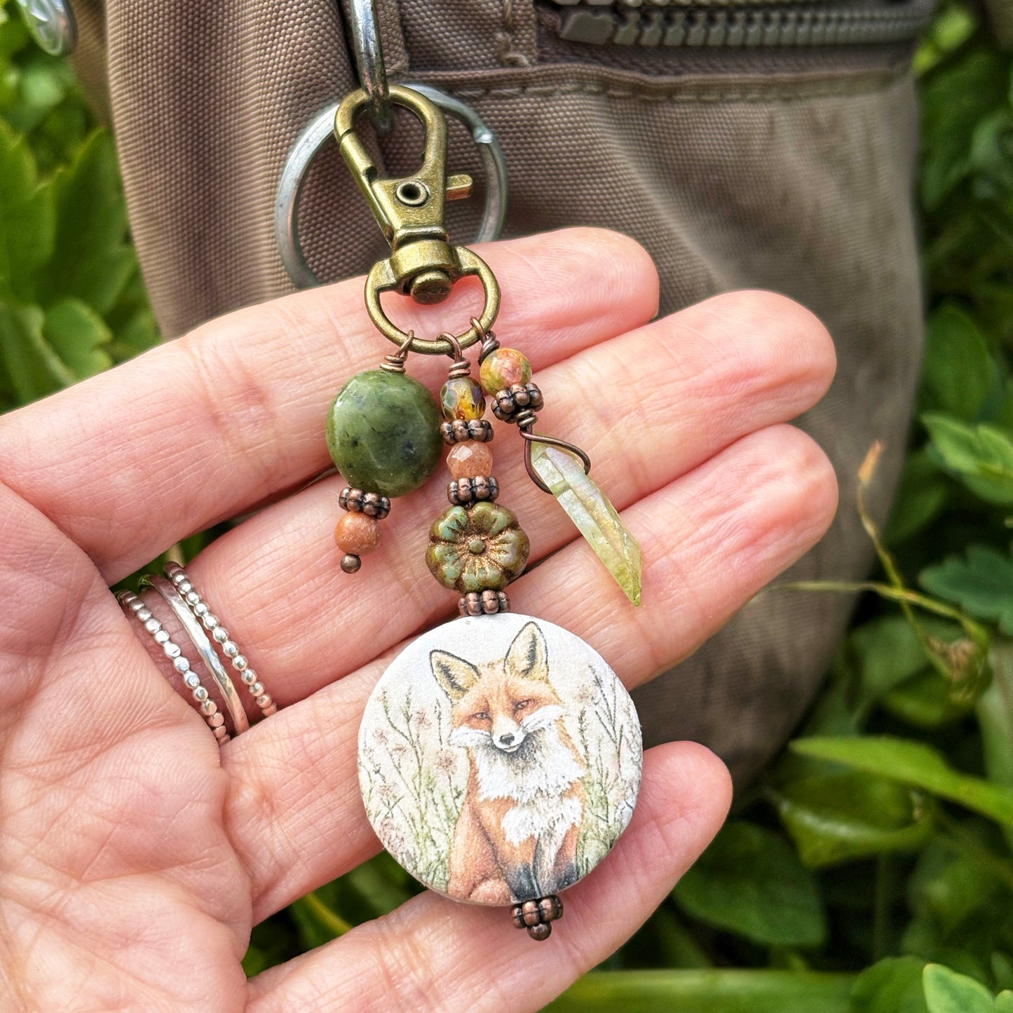 Fox Bag Charm