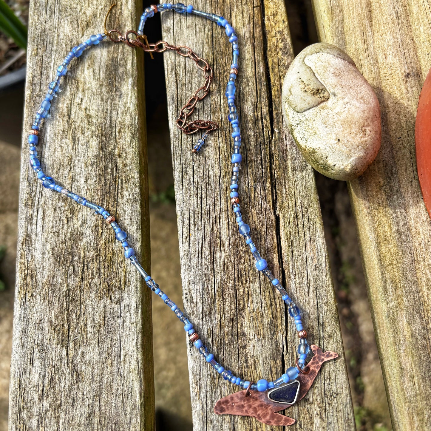 Blue Whale Necklace