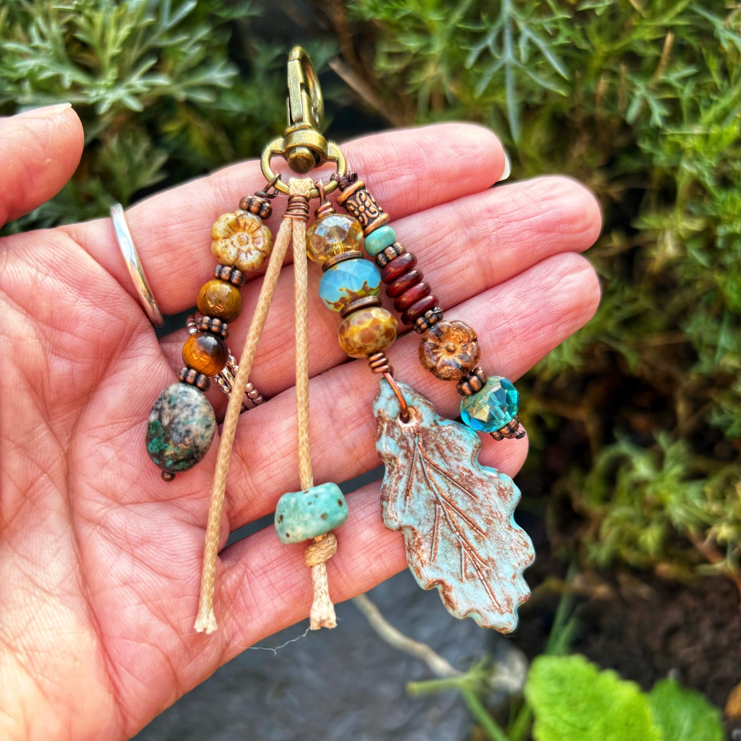 Autumn Oak Handbag Charm