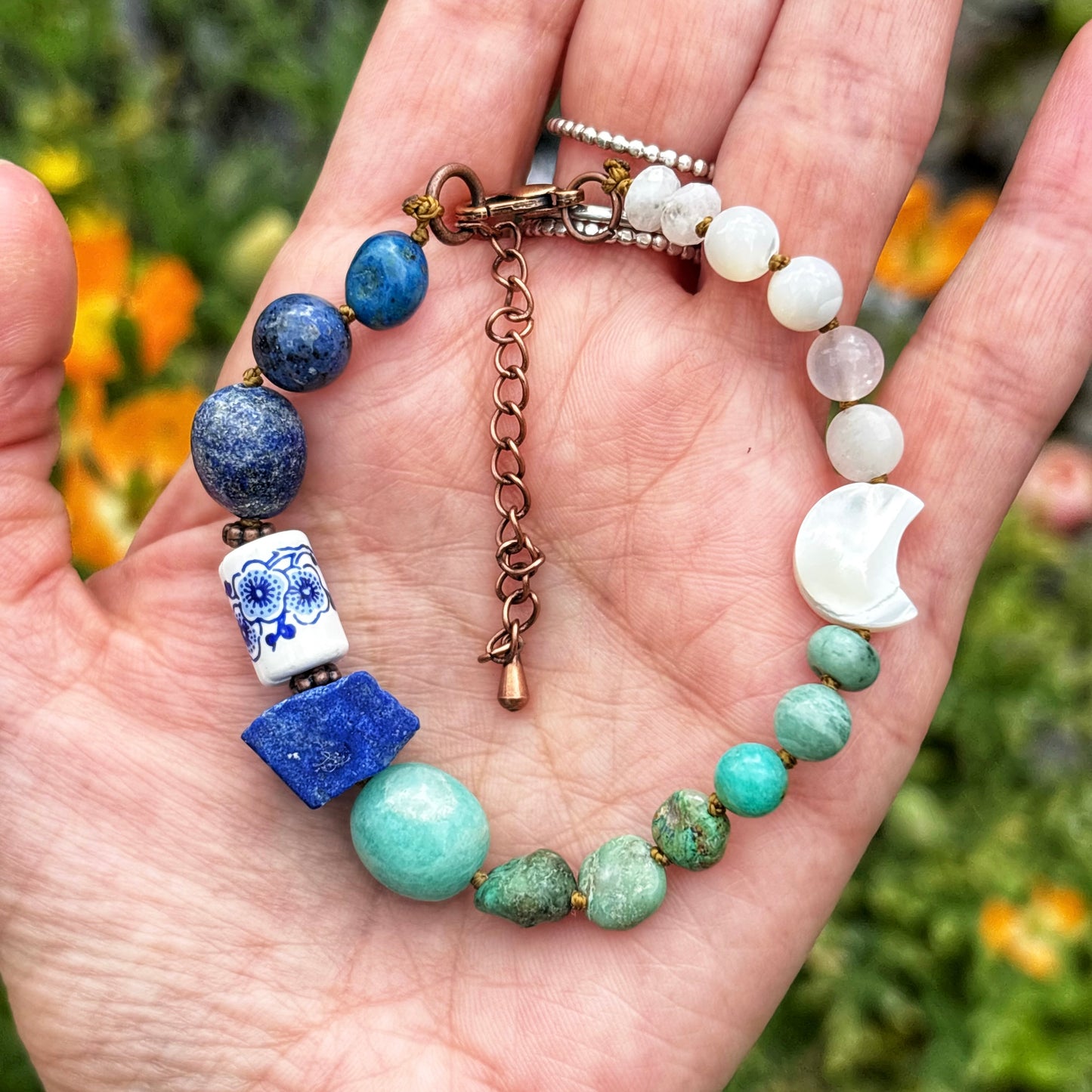 Blue Moon Crystal Bracelet