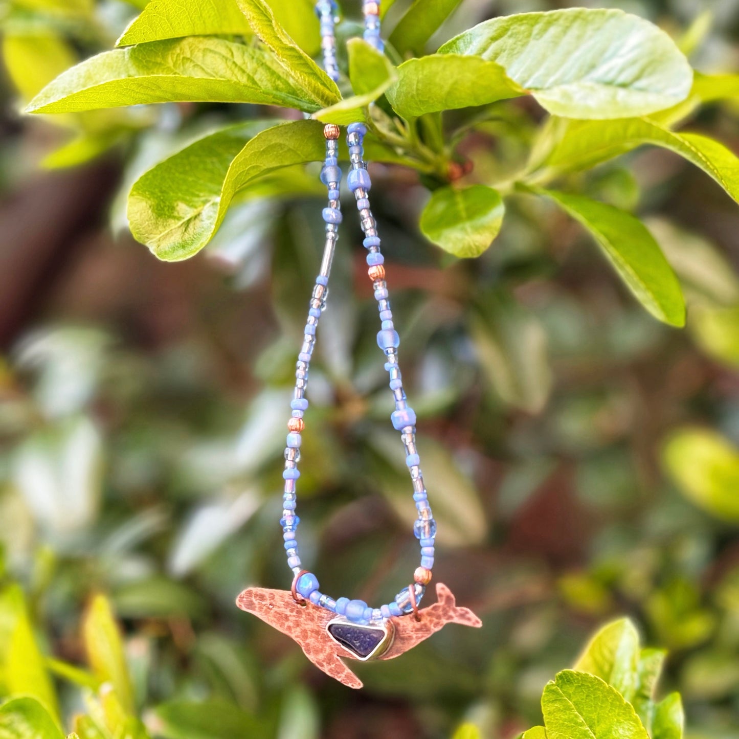 Blue Whale Necklace