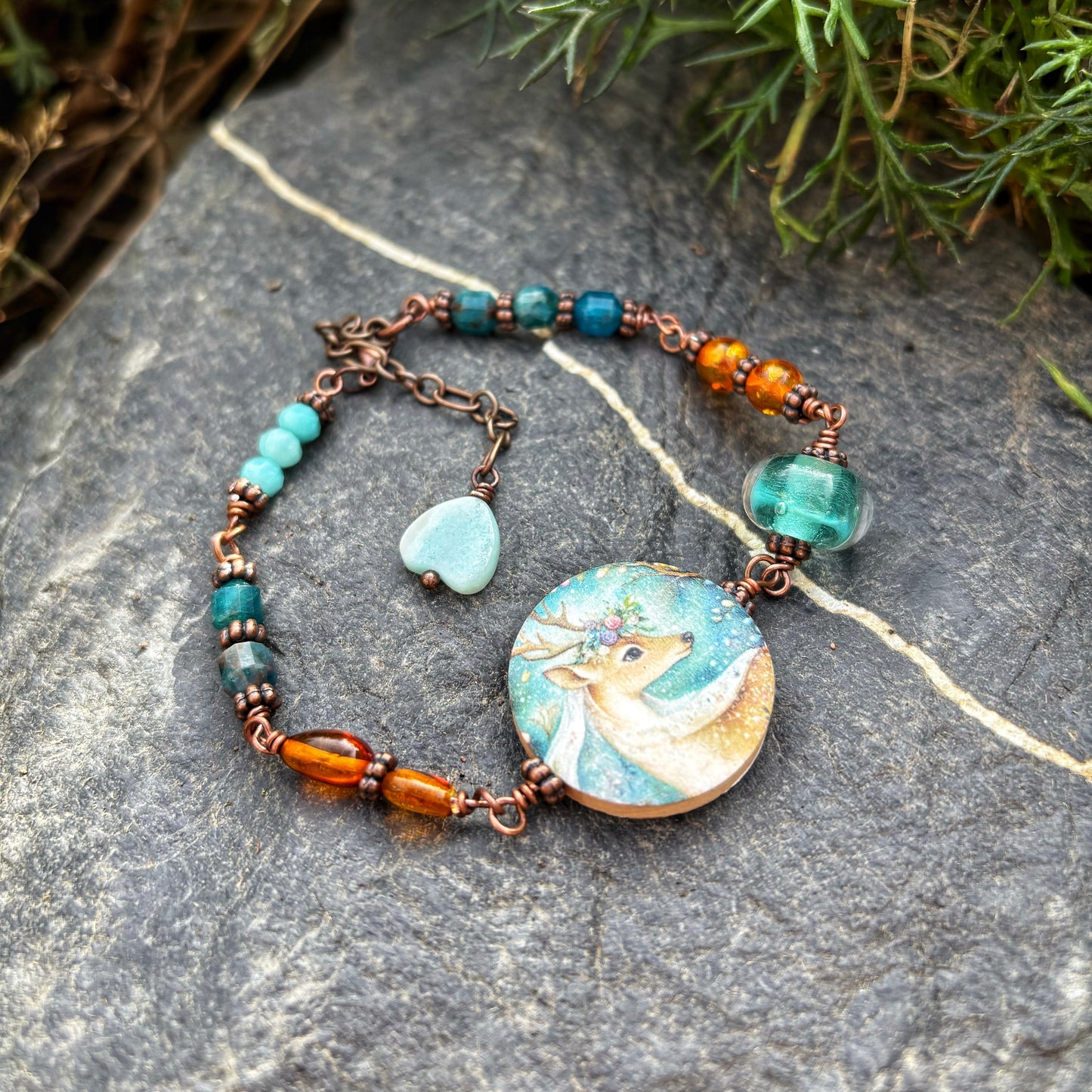 Autumn Stag Bracelet