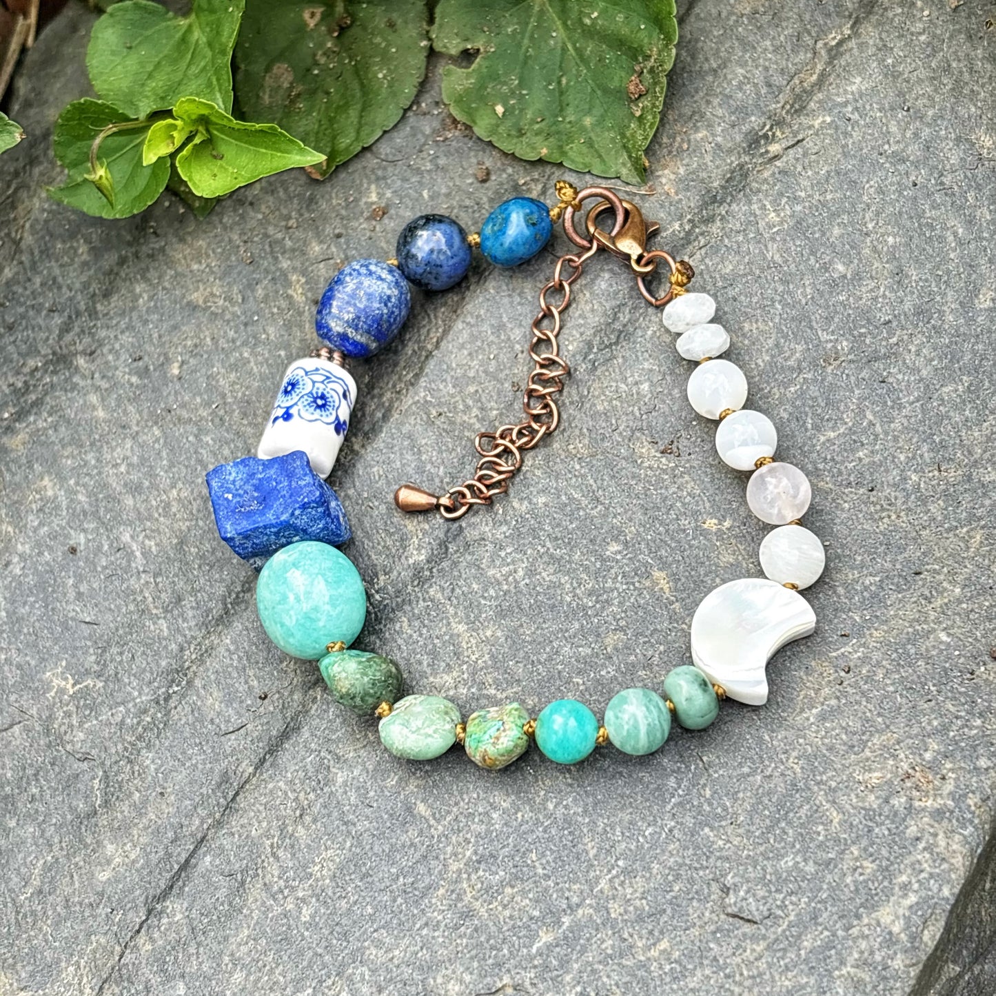 Blue Moon Crystal Bracelet