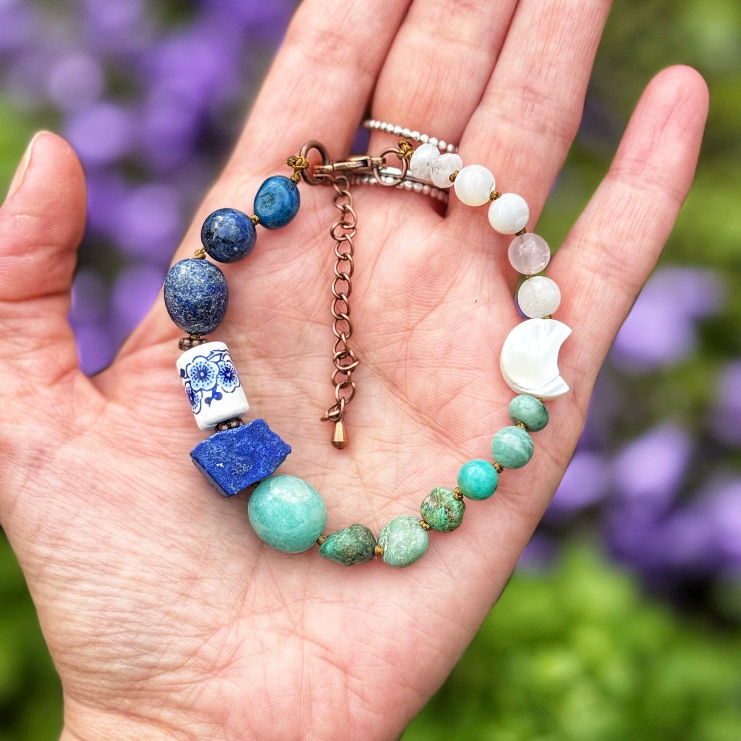 Blue Moon Crystal Bracelet
