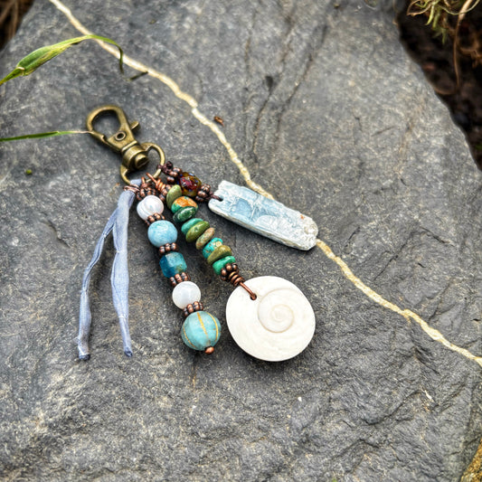 Shiva Shell Handbag Charm