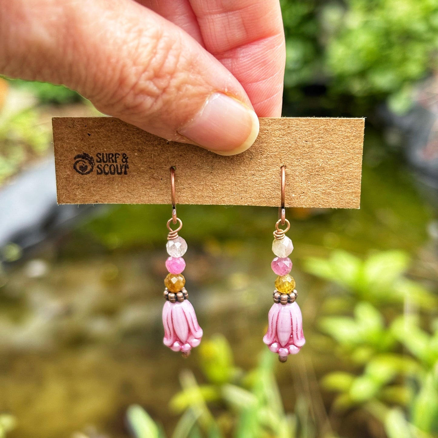 Blossoming Tulip Earrings