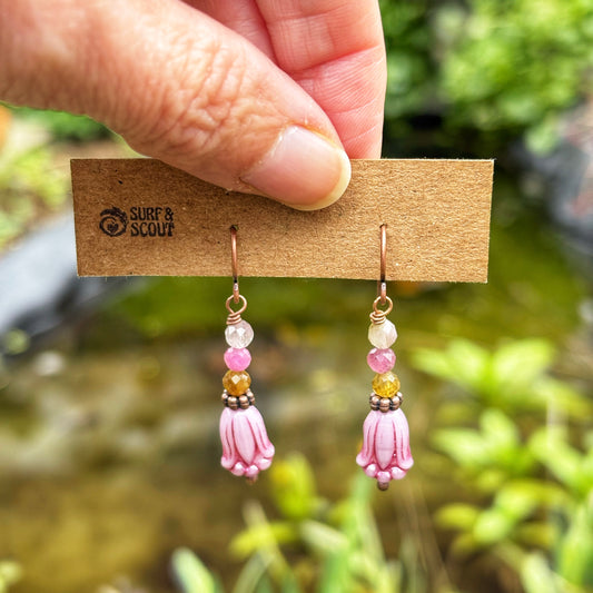 Blossoming Tulip Earrings