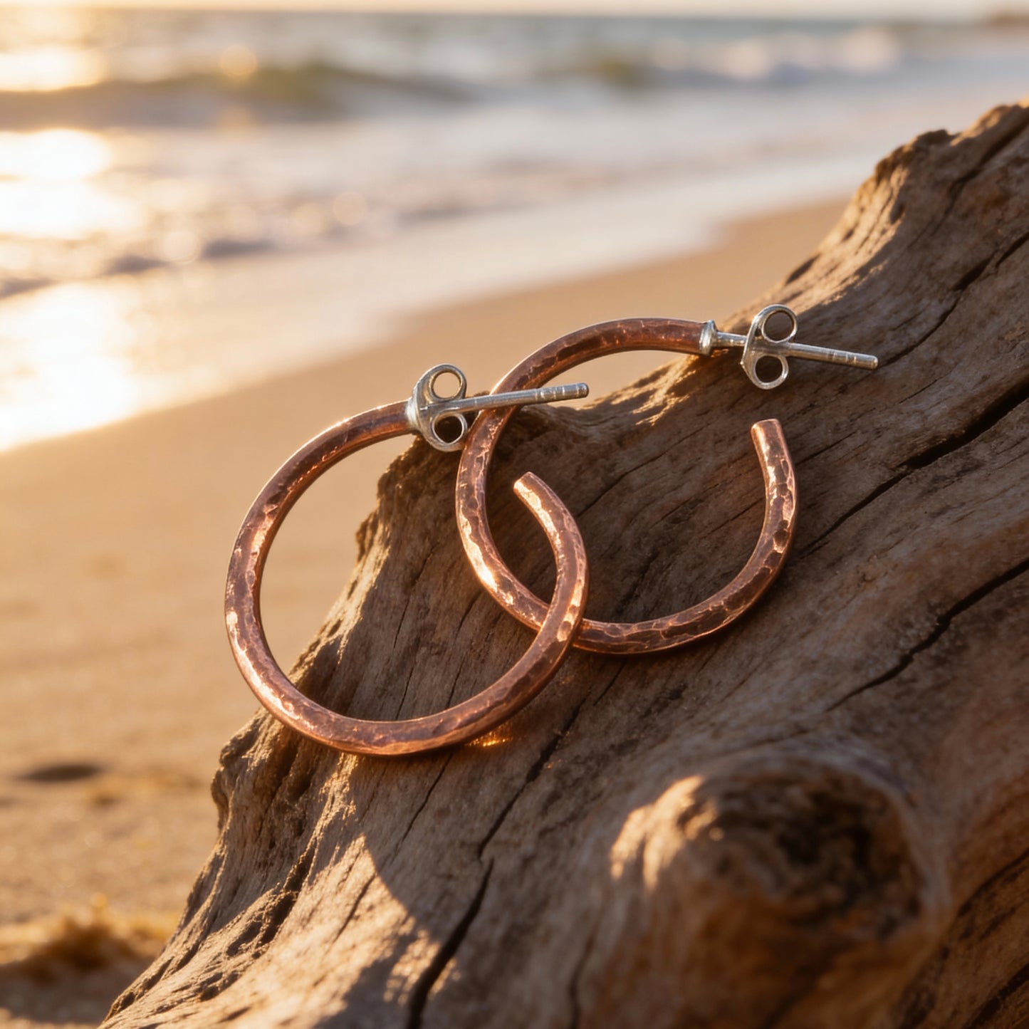Rivers Bend Hoop Earrings