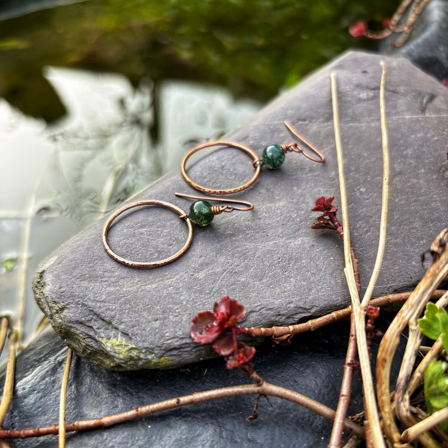 Moss Ember Earrings