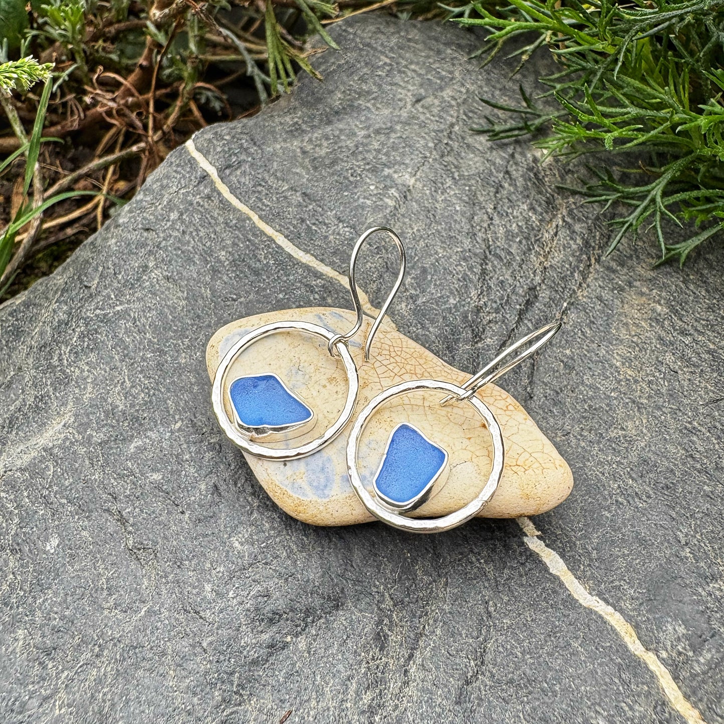 Cornflower Seas Earrings