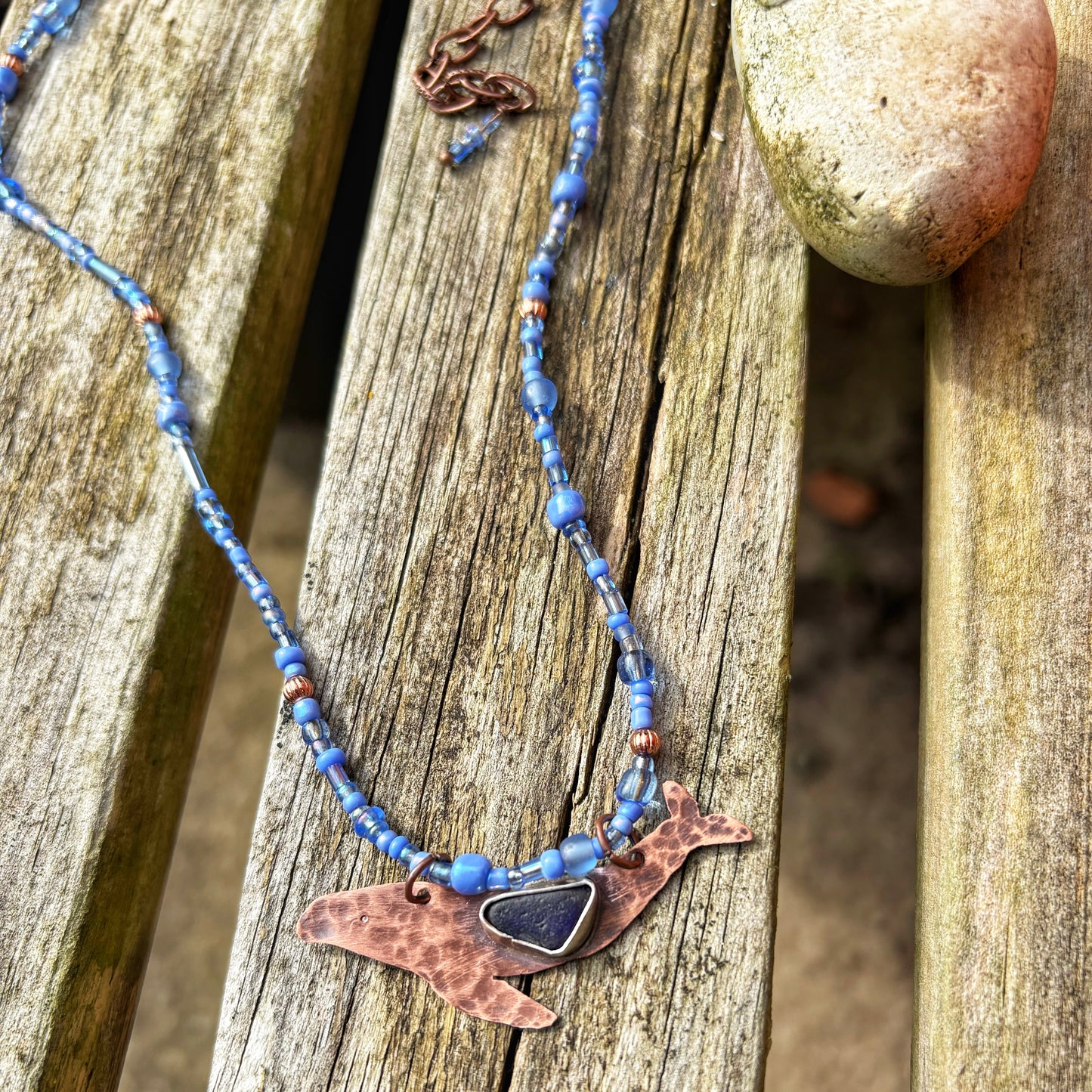 Blue Whale Necklace
