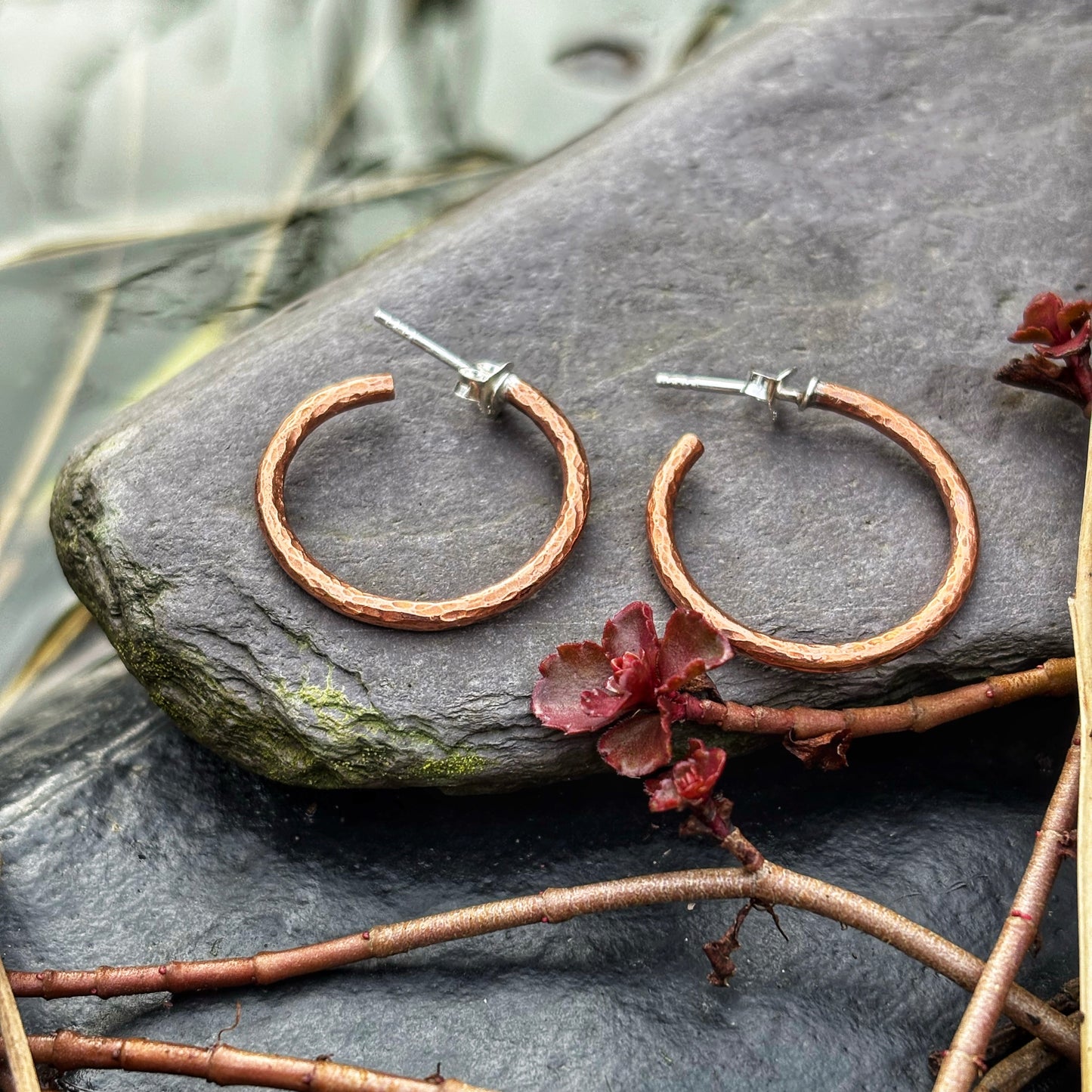 Rivers Bend Hoop Earrings