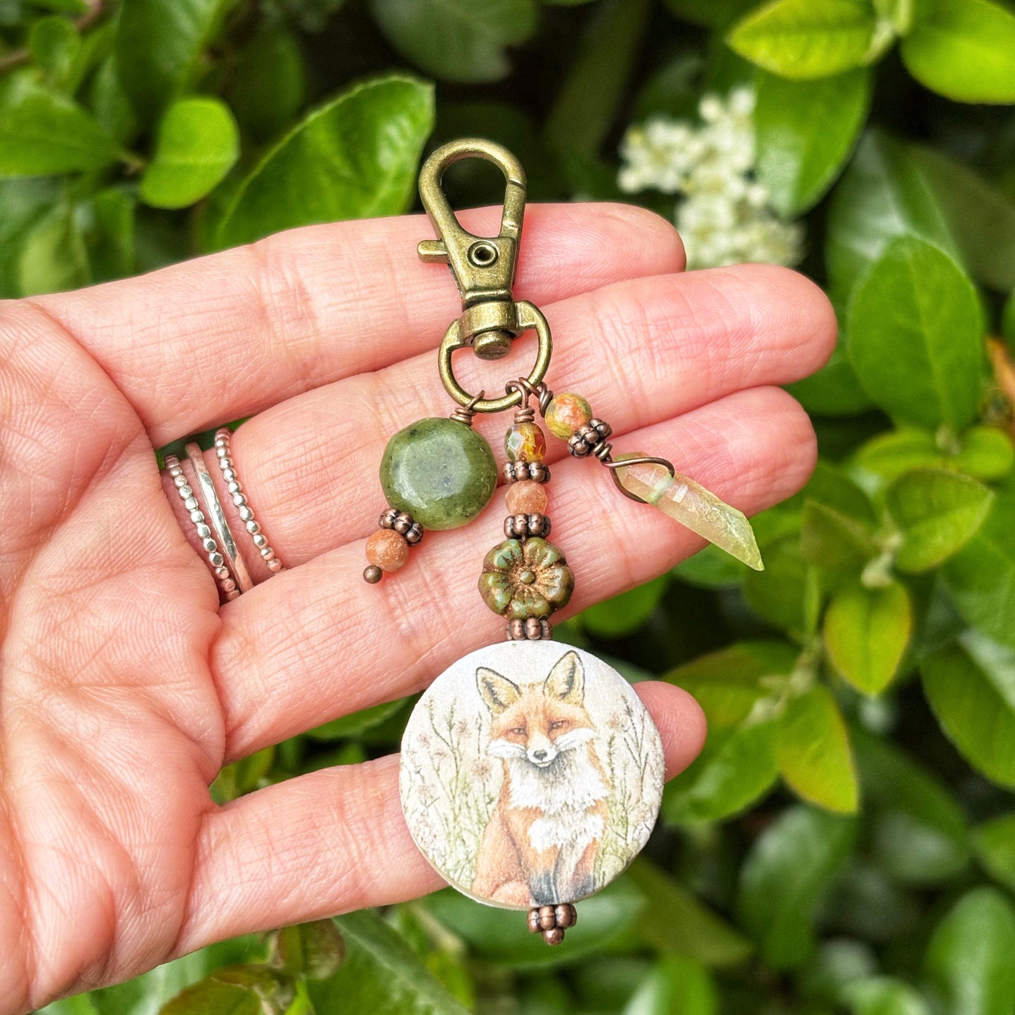 Fox Bag Charm