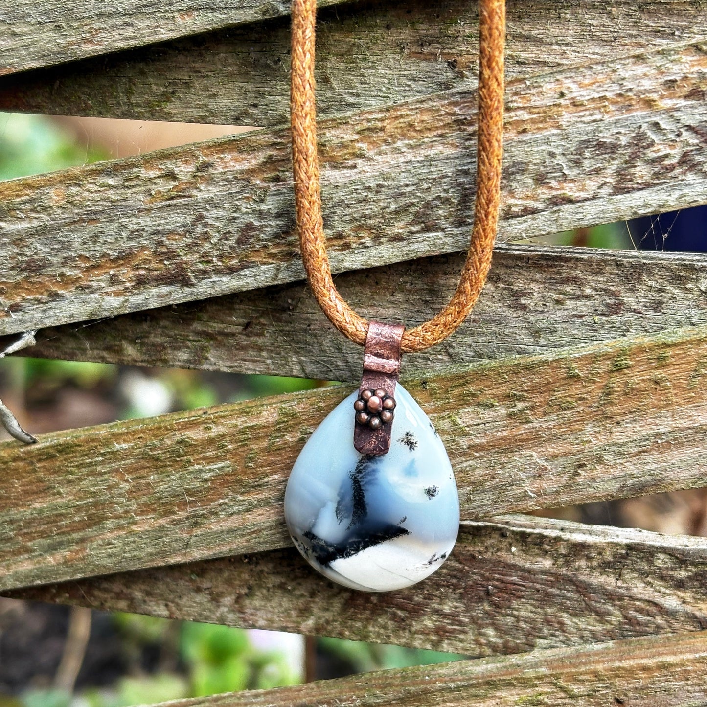 Dendritic Agate Necklace