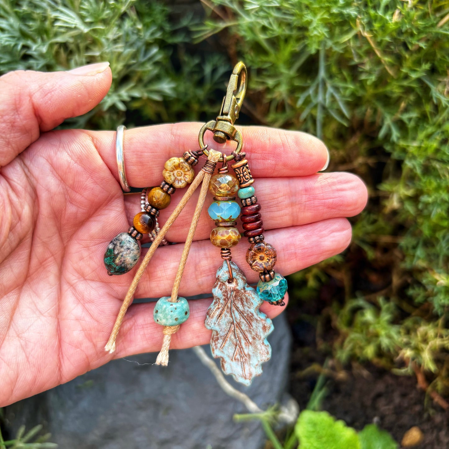 Autumn Oak Handbag Charm