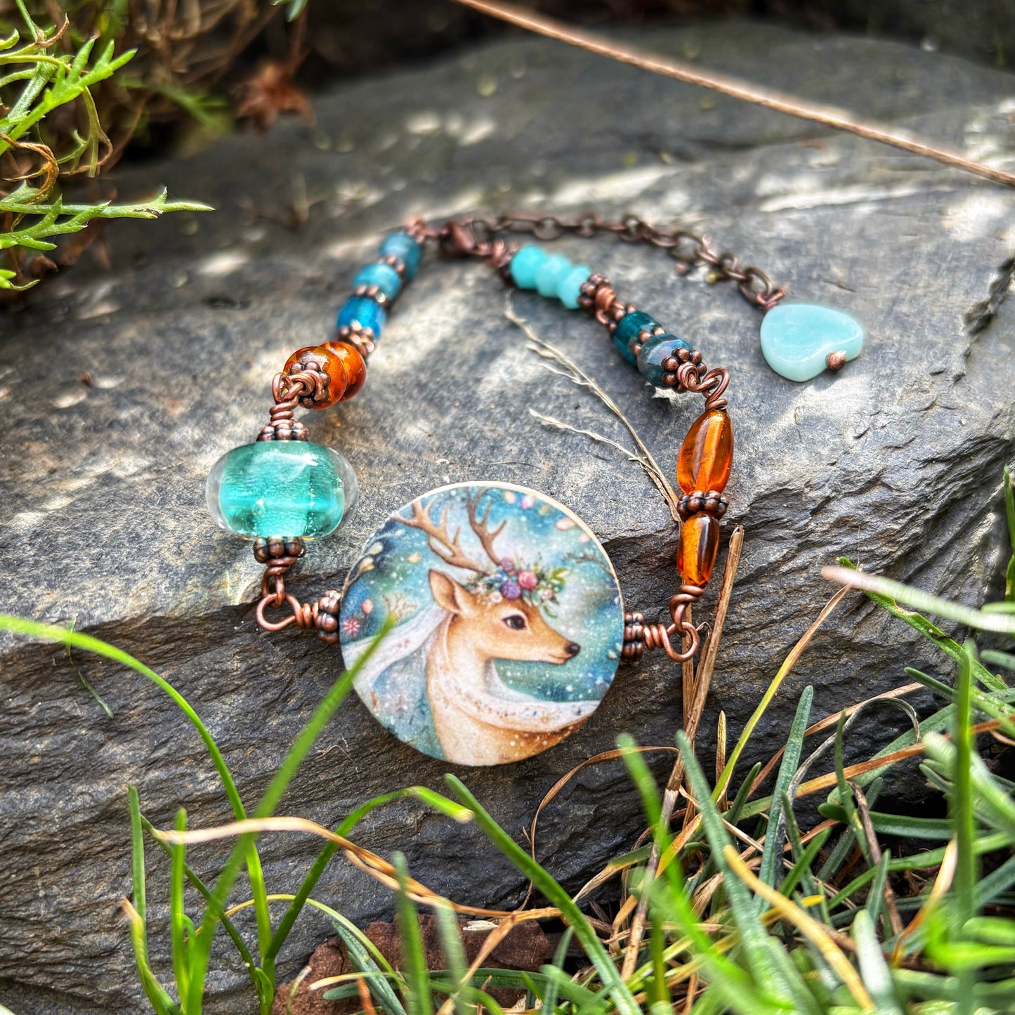 Autumn Stag Bracelet