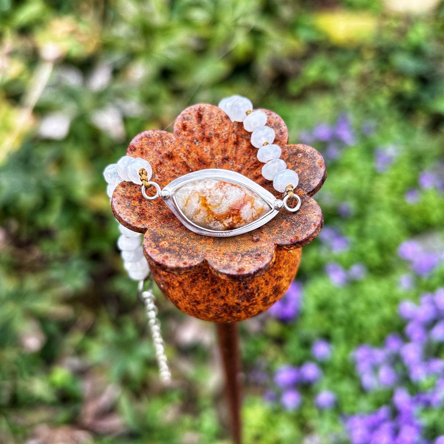 Autumn Moonstone Bracelet